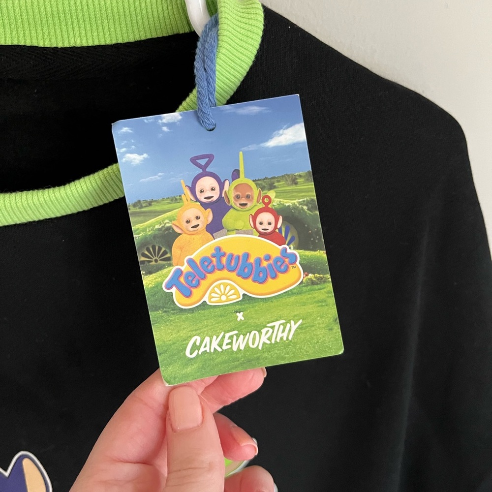 Cakeworthy Teletubbies Sweatshirt size medium NWT - Picture 3 of 7
